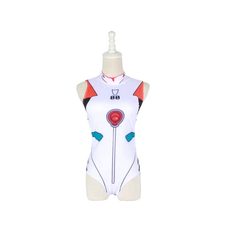 Anime Swimsuit cosplay Rei Ayanami Asuka Costume Catsuit Onesie Women Swimwear Bathing Suit Sexy Costumes