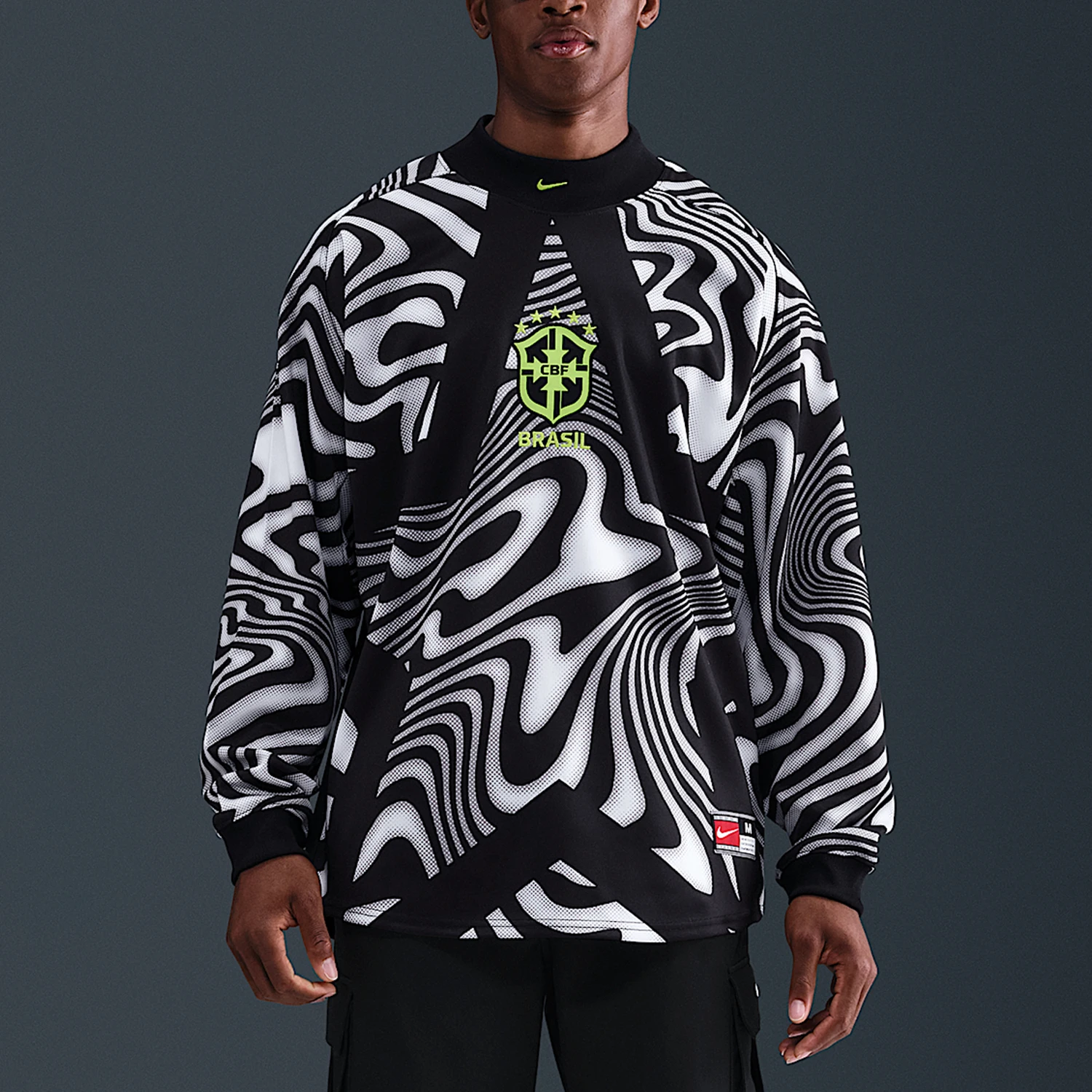 

Оригинальный мужской пуловер Nike с круглым вырезом, прочная модная футбольная футболка IO0795-010