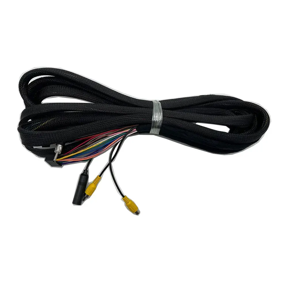 6M Extension Cable with 16 Pin Connectors For BMW Series Optical Fiber Amplifier (Only KJ-NAVI Car DVD Navigation GPS)