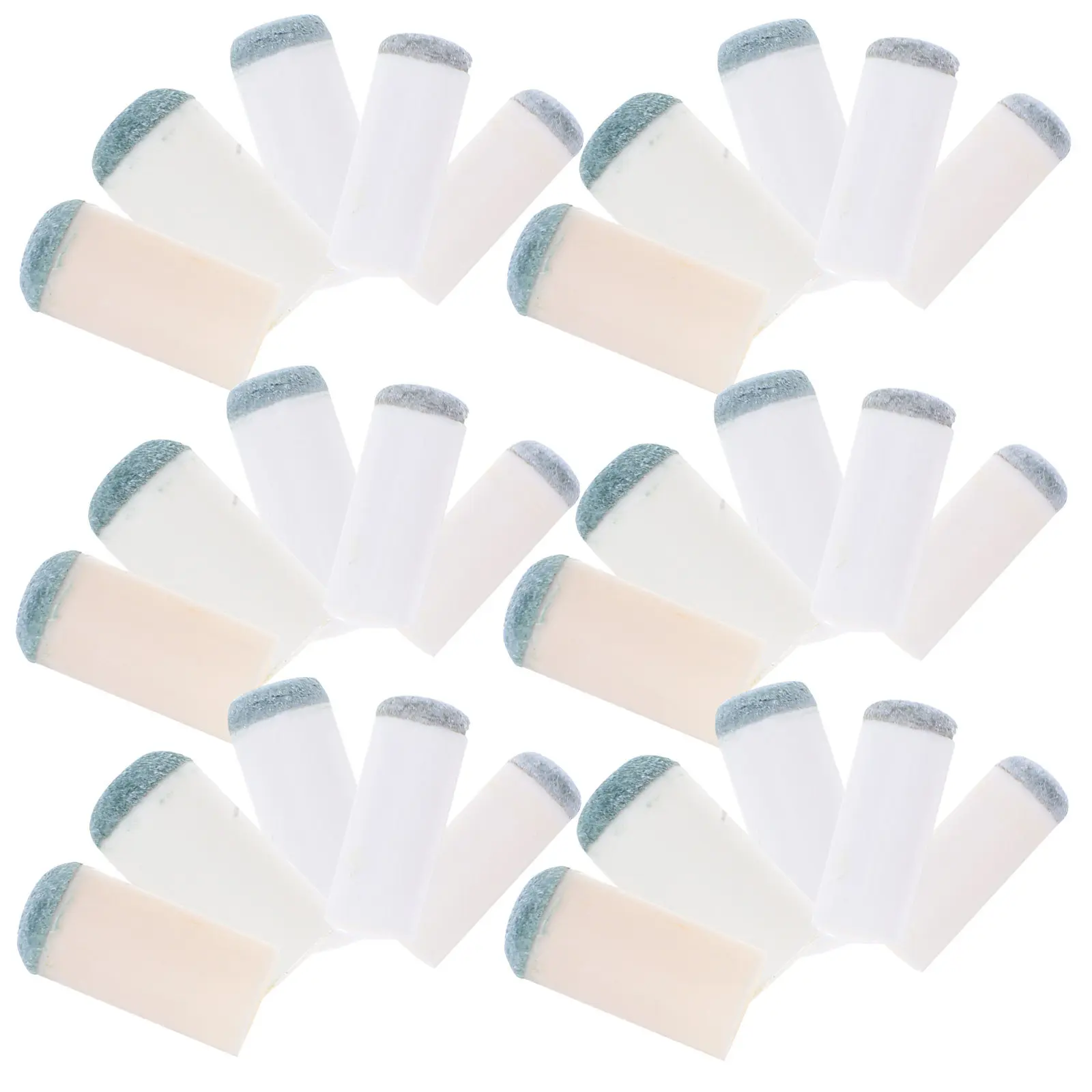 

50Pcs Billiard Cue Tip Covers Snooker Pool Cue Sliding Replacement Accessories Repair Maintenance Pool Stick Tips