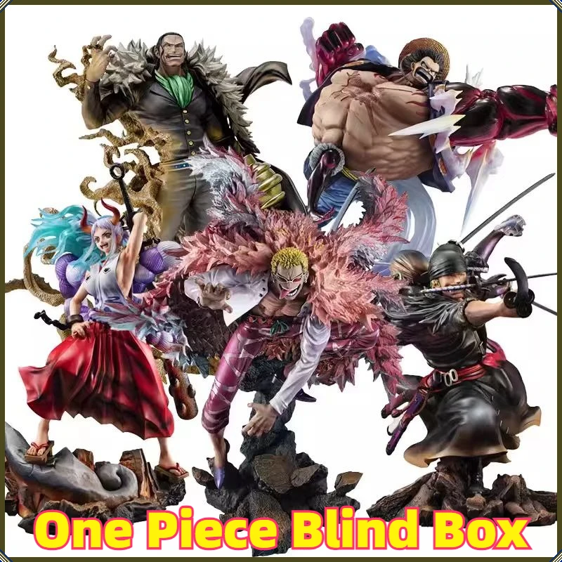 

One Piece Blind Box Anime Mini Figures Cute Collectible Dolls Mystery Toy Gift For Anime Fans And Display