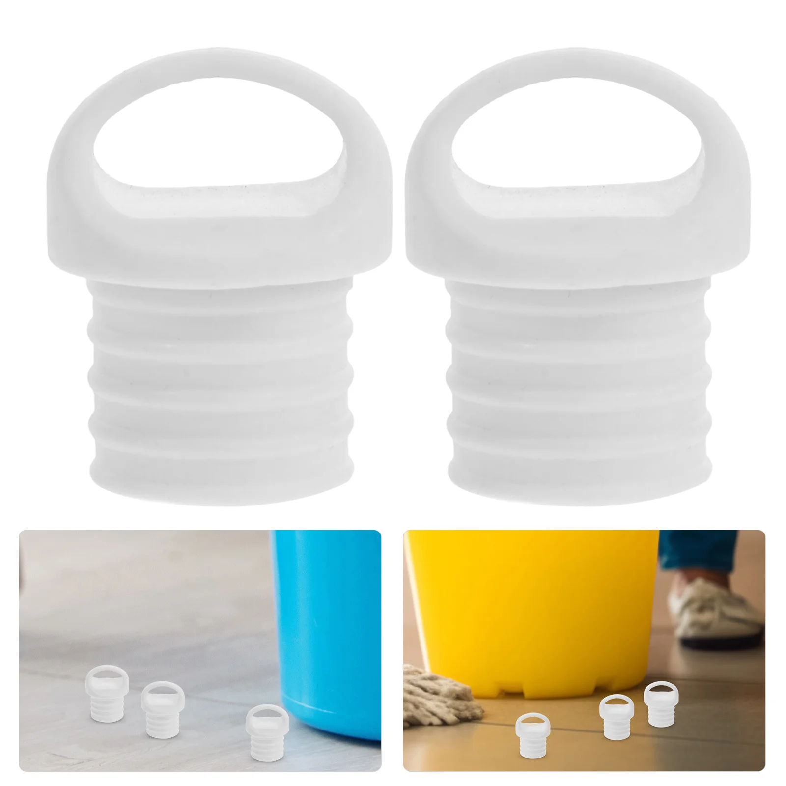 

3pcs Mop Drain Plugs Replacement Caps For Durable Water Drain Plug Stopper Hole Plug Mop Bucket Parts Leak Proof