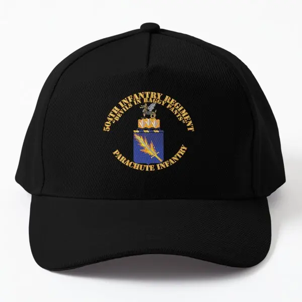 Army Coa 504Th Infantry Regiment X 3  Baseball Cap Hat Bonnet  Sun Outdoor Spring  Boys Summer Casquette Snapback Women Czapka