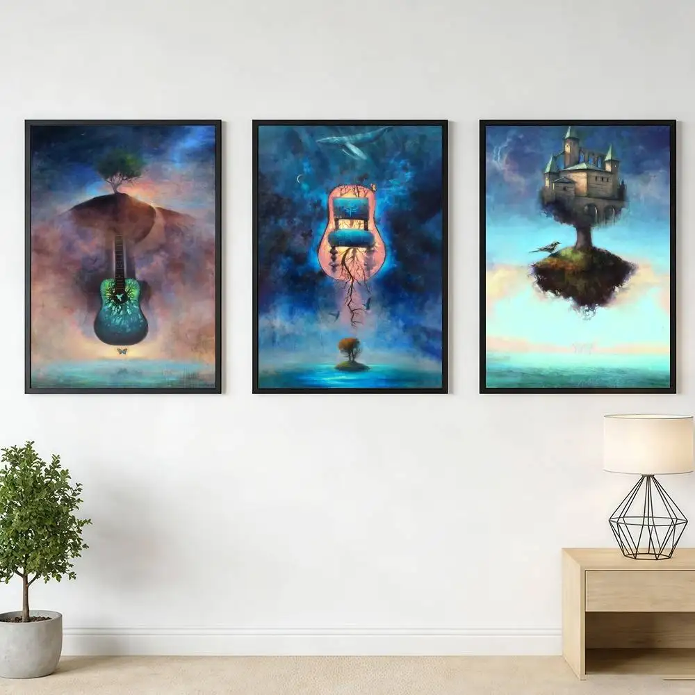 Australian Artist J-Joshua SmithS Poster Stickers High-Quality Classic Print Retro Wall Decor Living Room Home HD Gift Holidays