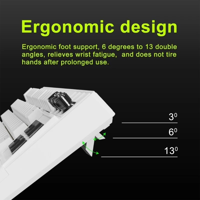 U55B Ergonomic RGBs Mechanical Keyboards With 1000Hz Polling Rate And Dedicated LCD Shortcut Controls For Streamers