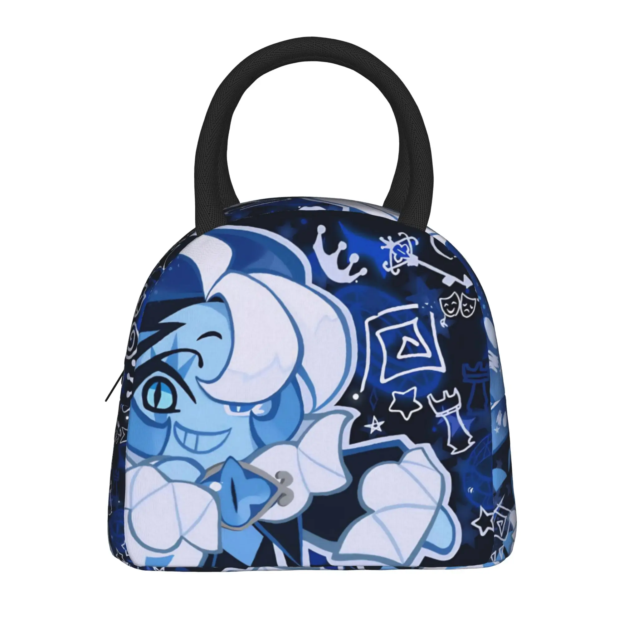 Shadow Milk Cookie Thermal Insulated Lunch Bag for Work  Reusable Food Container Bags Men Women Cooler Thermal Lunch Boxes