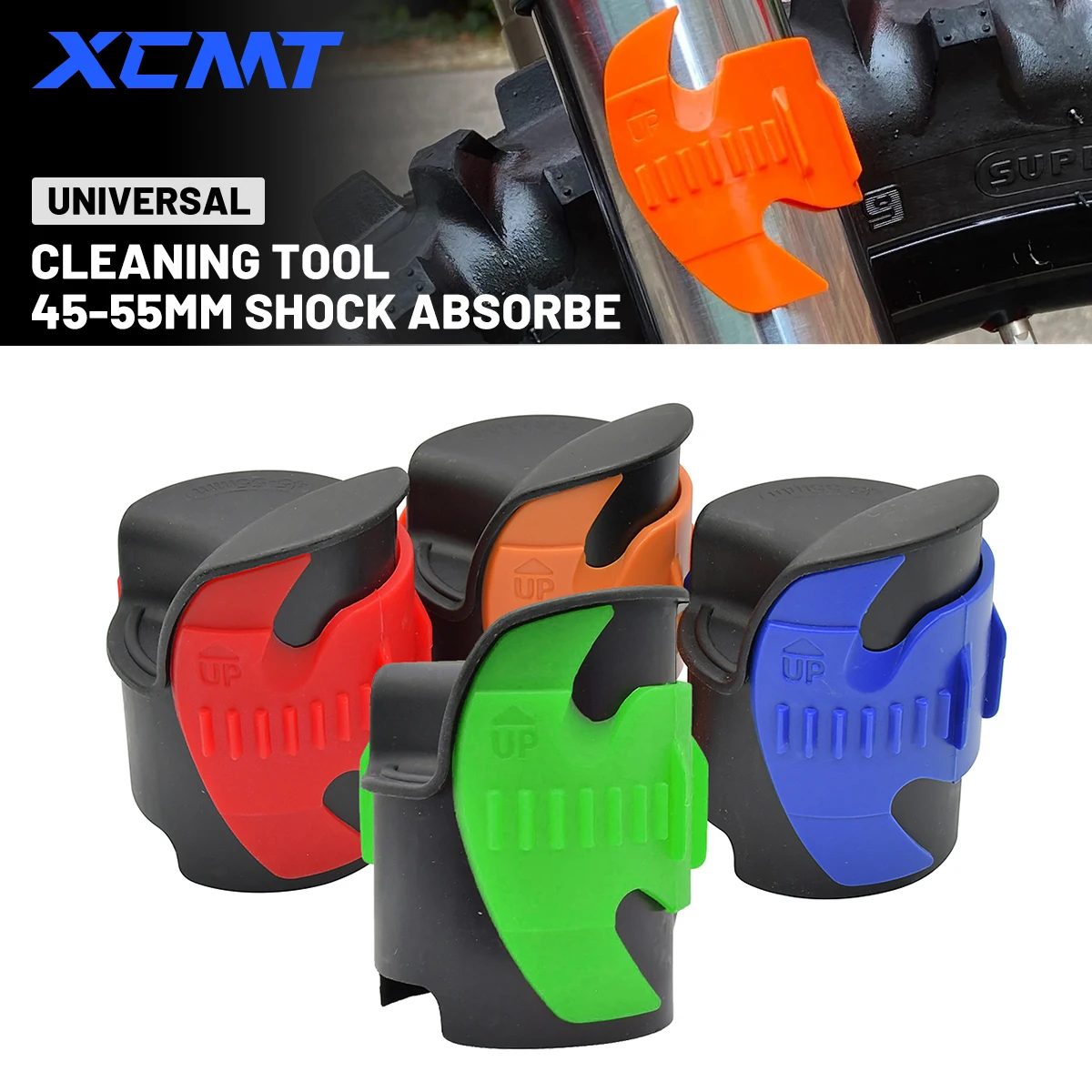 Universelles 45–55 mm Reinigungswerkzeug für Vorderradgabel-Stoßdämpfer-Roller CRF50 CRF70 KLX BBR Motorrad Dirt Bike