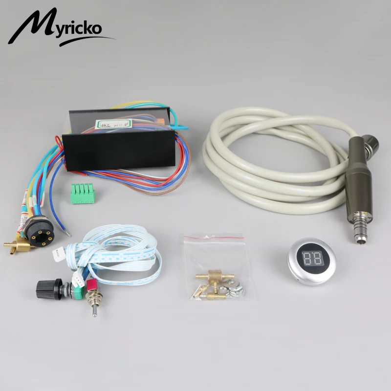 Myricko Dental Built-In Brushless LED Micromotor Electric Motor Dental Chair Upgrade Air Motor Replacement Dentistry Equipment