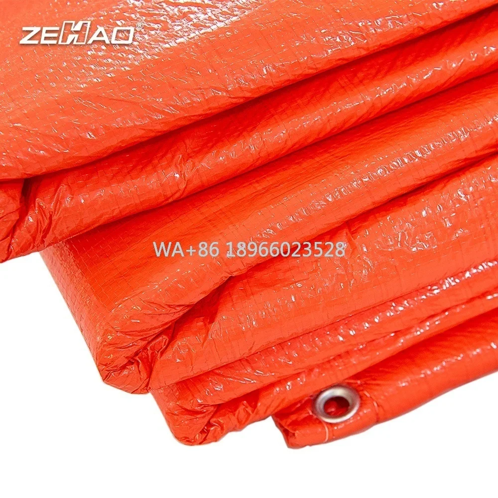 PE Concrete Blanket Concrete Curing Blanket Multipurpose Usage Waterproof Poly Tarps