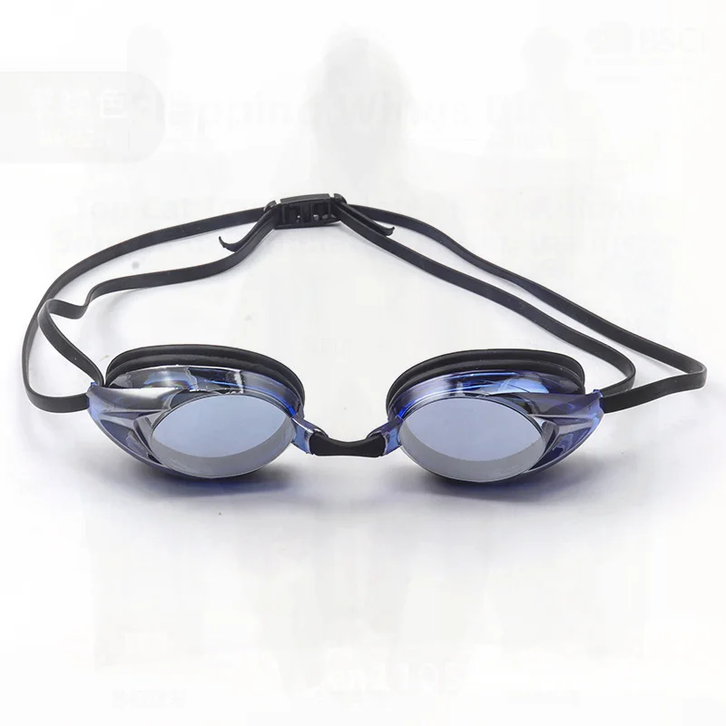

Гонки для взрослых, очки для плавания, высокая четкость, противотуманные, с защитой от УФ-лучей, гальванические линзы для ПК, профессиональное соревновательное оборудование для плавания