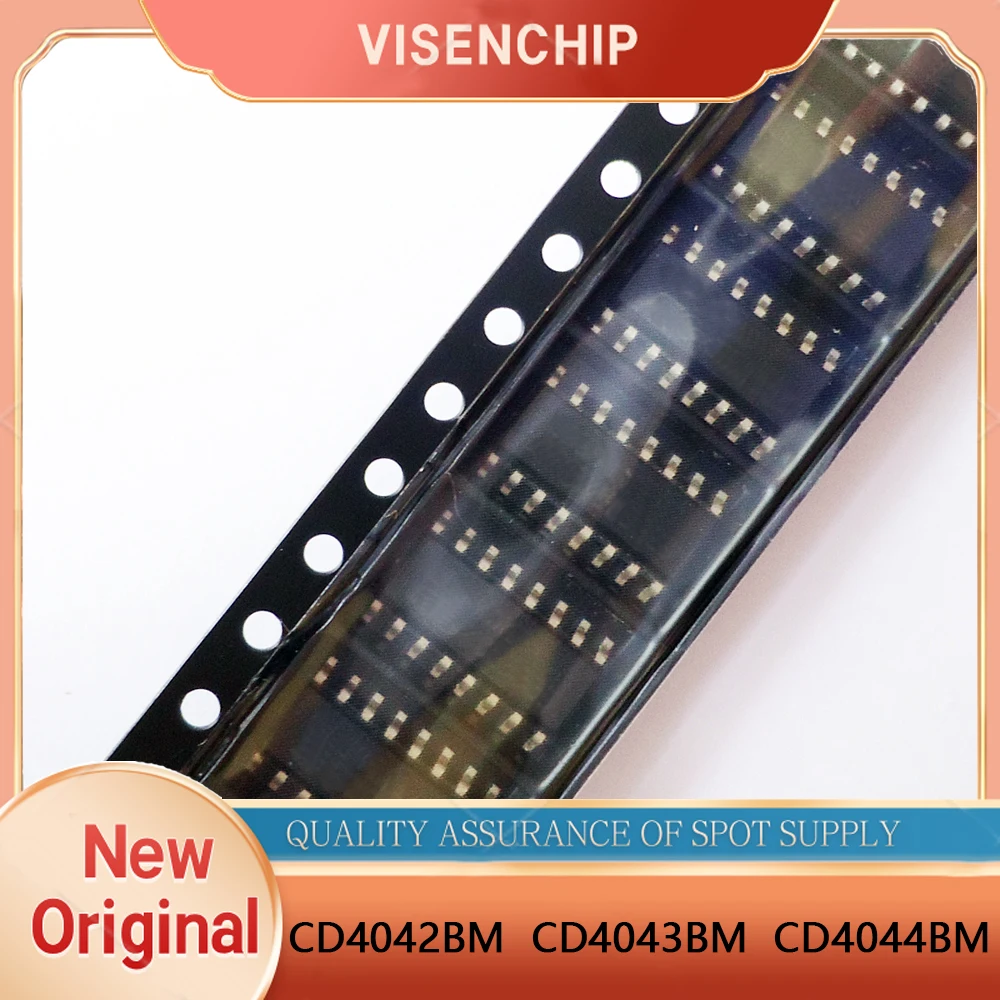 10pieces CD4042BM CD4043BM CD4044BM CD4042BDR CD4043BDR CD4044BDR CD4042 CD4043 CD4044 SOP-16