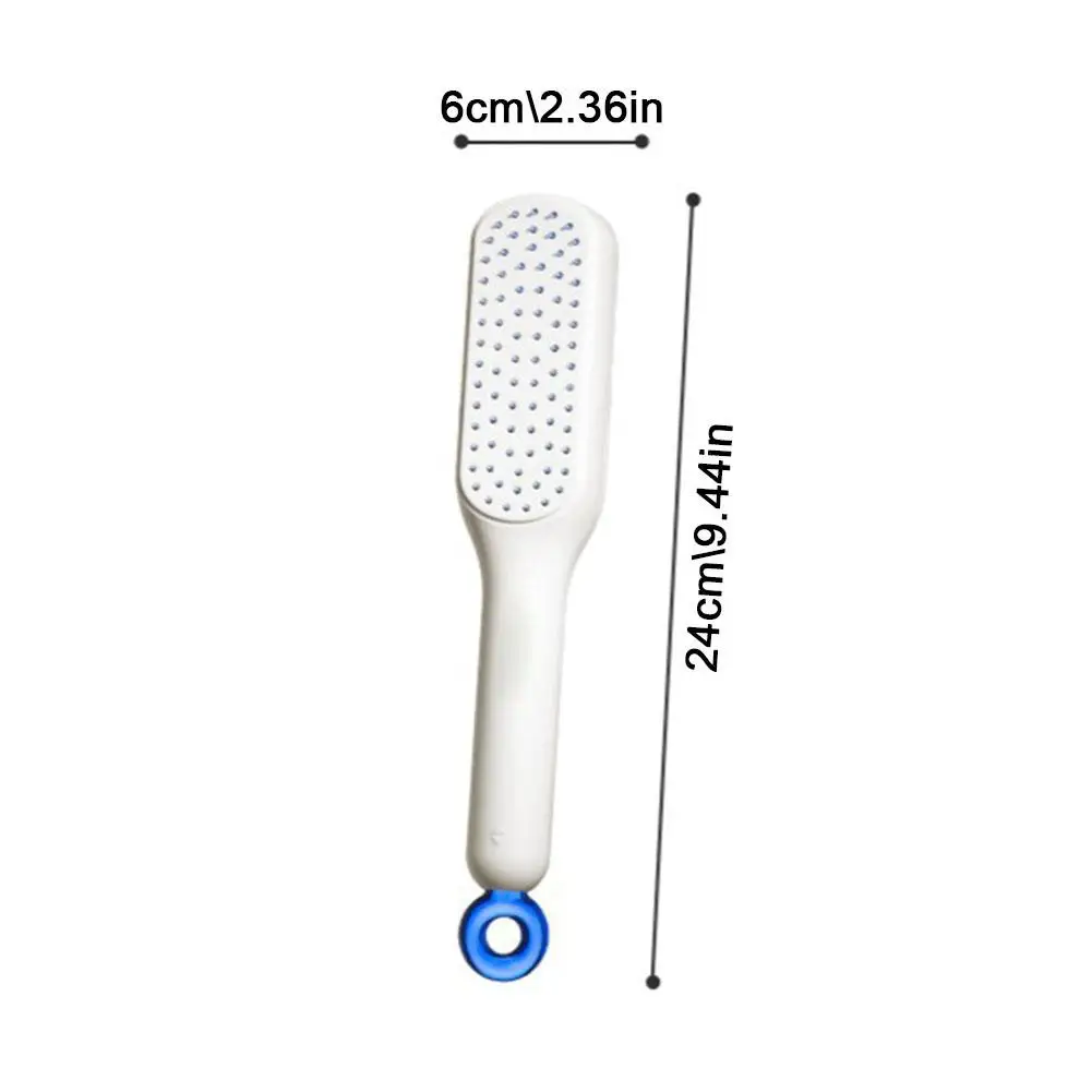 1PCS Self-Cleaning Anti-Static Massage Combs Telescopic Comb For Hair Scalp Cleaning   Anti-Static Massage Comb