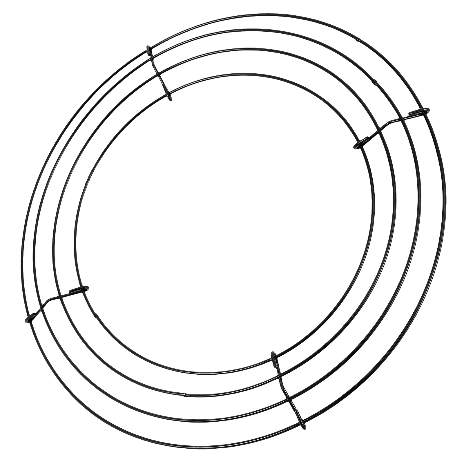 

1Pcs Iron Wreath Loop Solid Structure DIY Wreath Frame Christmas Home Decor Accessory Garland Loop DIY Decor Accessory