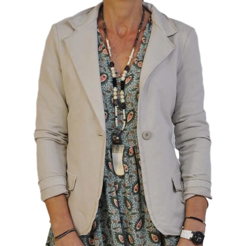 

Faionable Small Suit 2025 Autumn Winter New Cross-Border Product Turn-down Collar Single Button Sli -Suit 9006