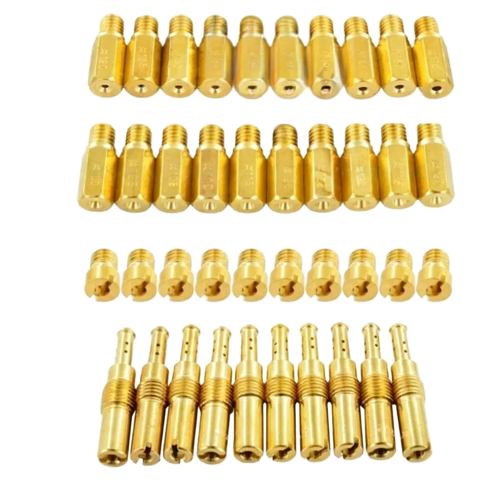 

Комплект из 40 сопел карбюратора (основные, холостые, пилотные) для KEIHIN CV CVK, запчасти и инструменты для карбюраторов