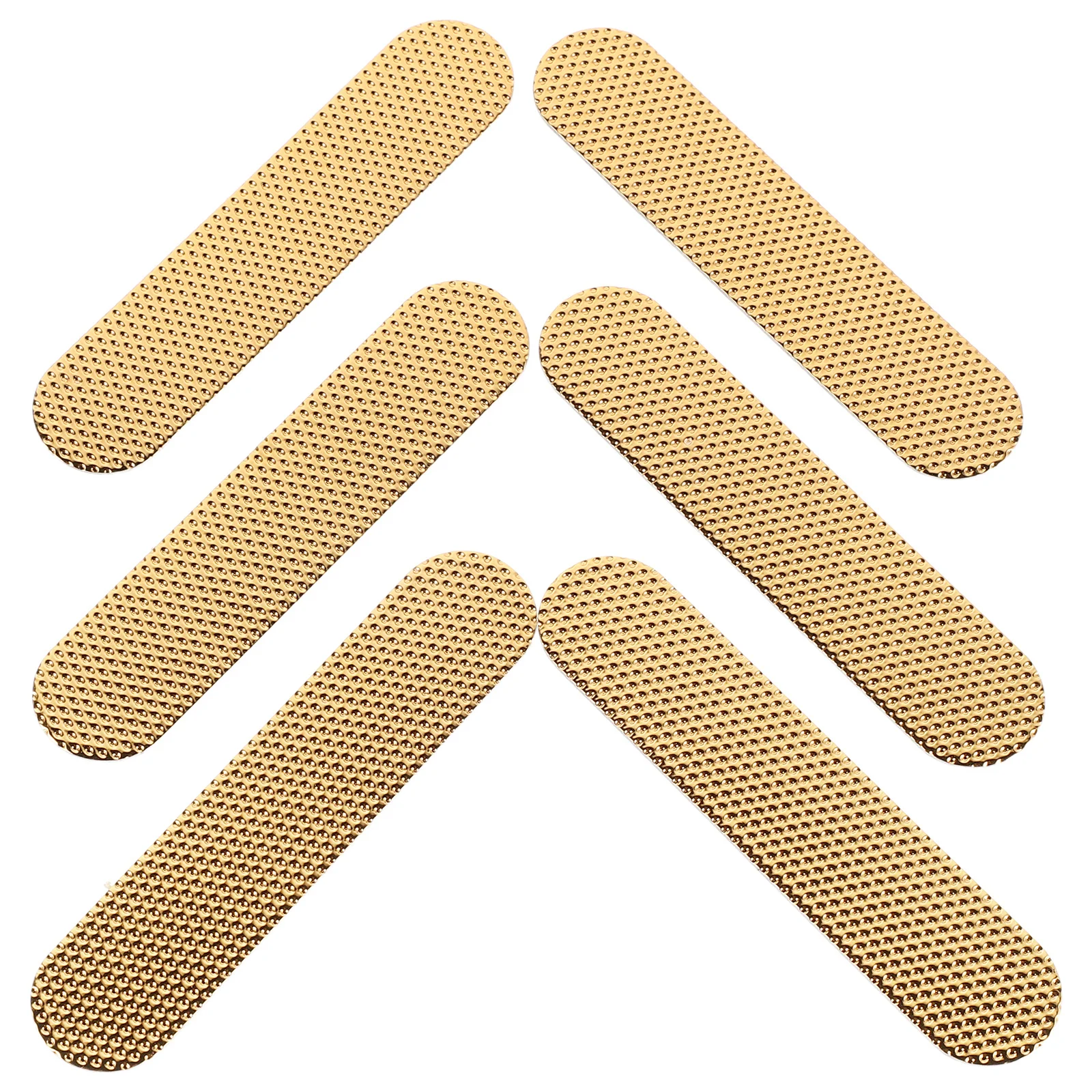 

6pcs Golden Single Coil Pickup Spacer Guitar Coil Gasket Replacement Parts Pickup Cover Spacer For Electric Guitar Repair