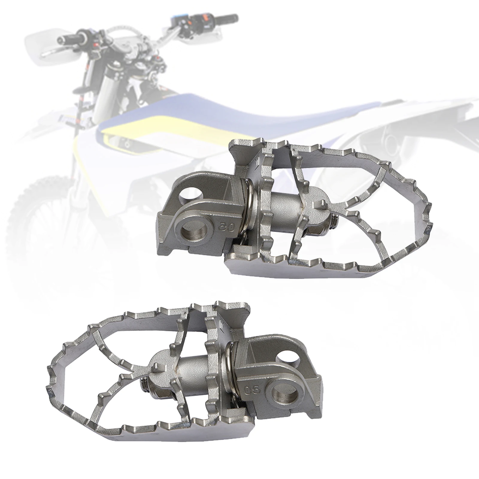 

Artudatech Front Footrests Foot Peg fit for Husqvarna 701 Enduro 16-23 norden 901 22-23