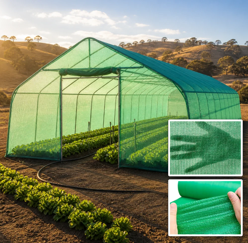 Custom Size Greenhouse HDPE Shade Net Agricultural Sun Net For Garden Patio Outdoor Shade UV Resistant Agricultural Cloth