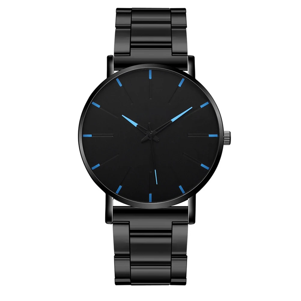 

Stainless For Men Unique Quartz Wrist Watch Elegant Casual Steel Bracelet Watch Gift For Husband Son Friends Wristwatch Men