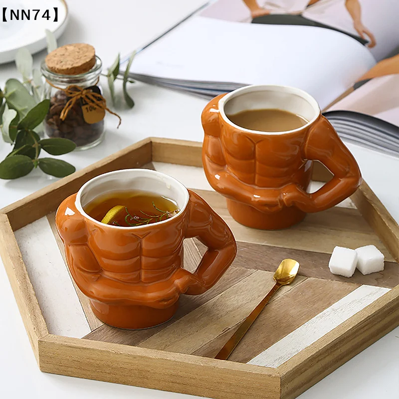 3D Cerami Mug Muscle Mug Coffee Mug Milk Mug Man Gym Trainer Office Household Creative Funny Water Cup New Year Birthday Gift[J]
