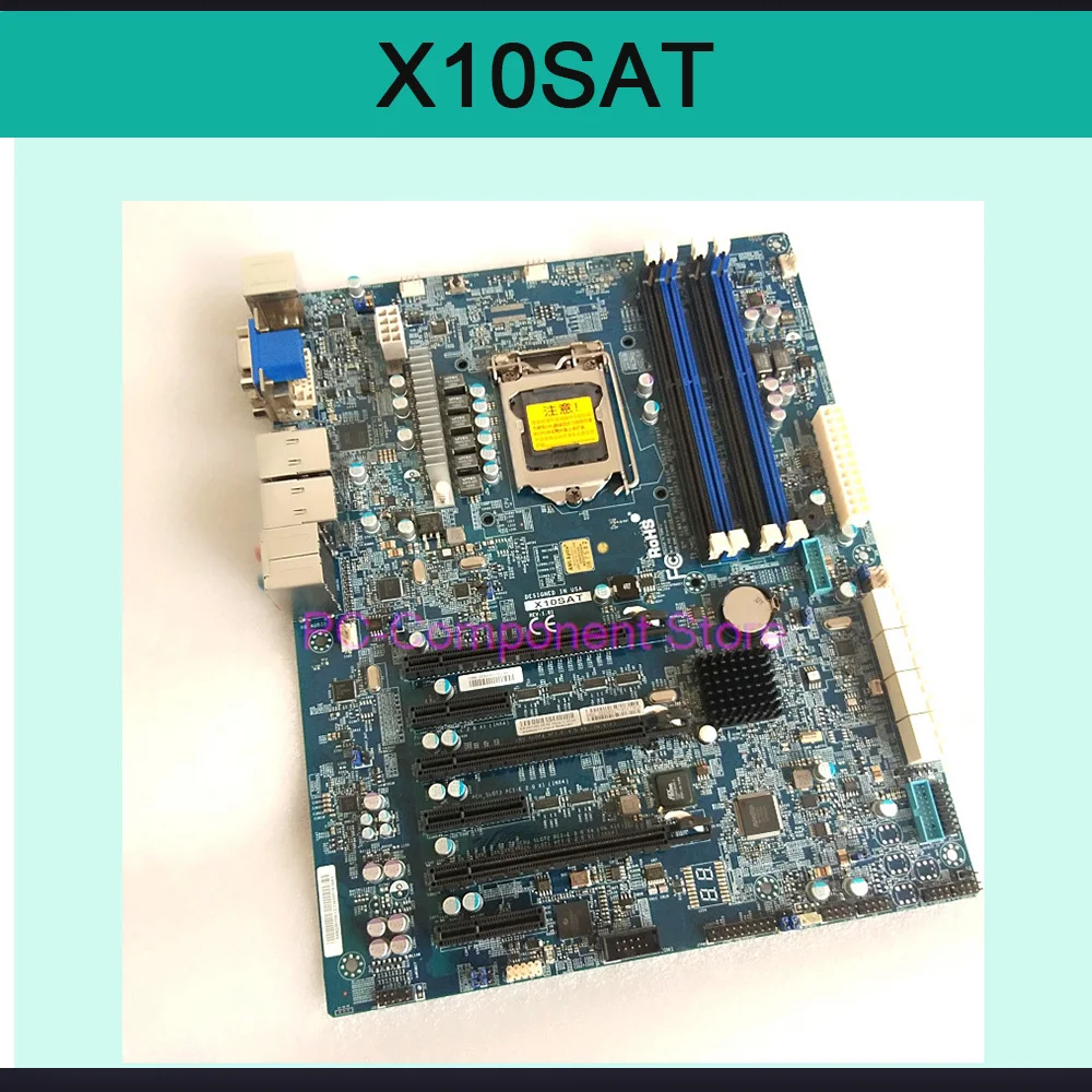 X10SAT For Supermicro Workstation Motherboard Support E3-1200 V3/V4 4th/5th Gen i7/i5/i3 Processors SATA3 USB 3.0 LGA1150 DDR3