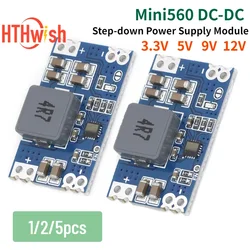 Mini560 Buck Step-down Power Supply Module 3.3V 5V 9V 12V DC-DC Converter Voltage Regulator Buck Stabilized Power Supply