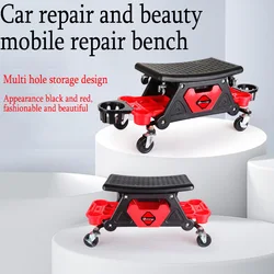 Car Multi-Function Chair Mechanic  Projects Car Creeper Stool Chair Mobile Creeper Seat Car Wash Supplies