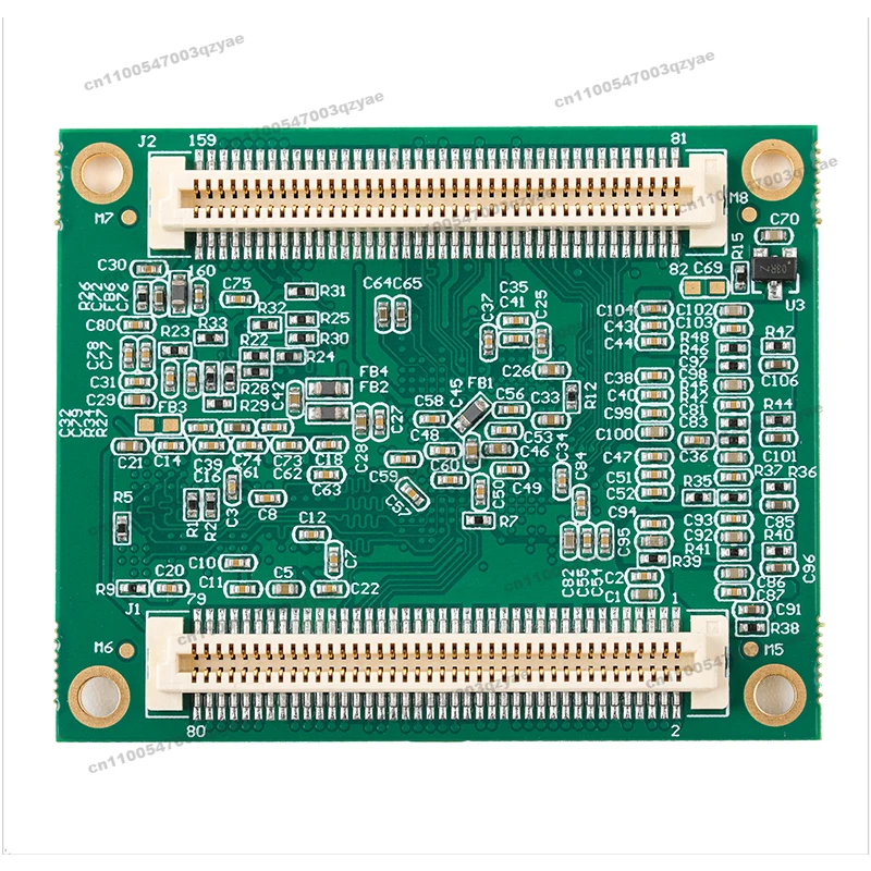 2K0300-I Core Board, Dual Gigabit Ethernet, 10 Serial Ports, 4 CANFD, LCD Display