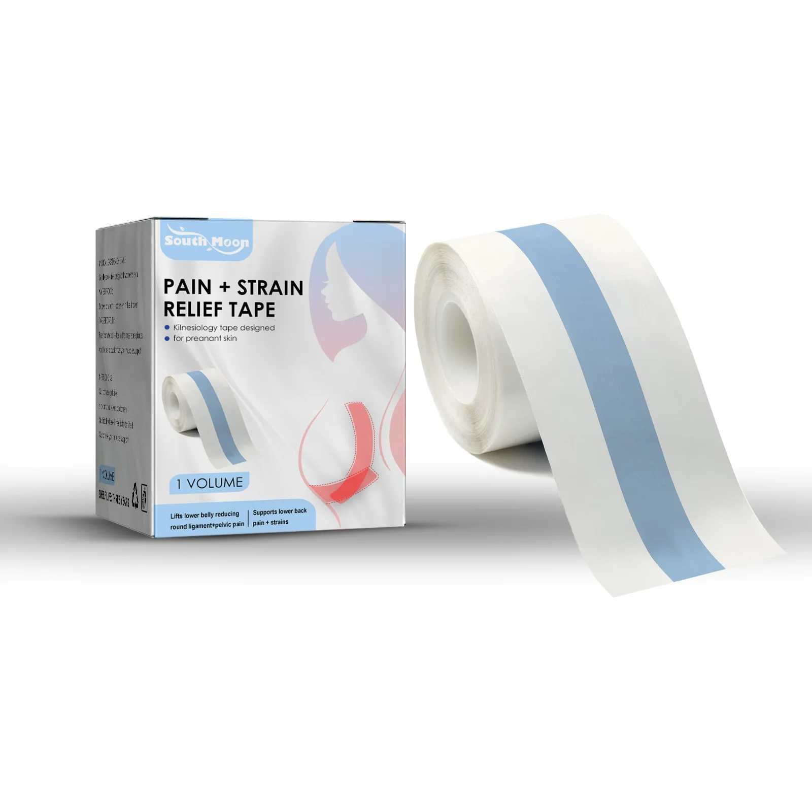 Belly Support Tape Waterproof Breathable Hold Fetus Reduce Tired Physical Burden Pubic Bone Pains Lumbar Pressure Pregnancy Tape