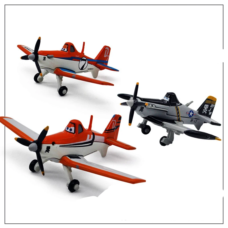 Disney Pixar Car 3 toys Planes Dusty Crophopper Metal Diecast Toy Plane 1:55 Pixar Aircraft mobilization toys gift Free Shipping