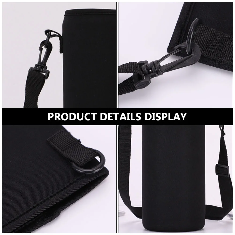 

Insulated Water Bottle Pouch 500 750ML Neoprene Sleeve Holder Portable Bottle Carrier Bag for Sports Outdoor Travel Use