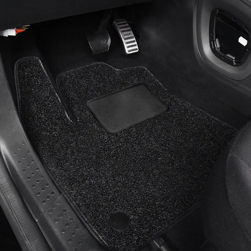 

2Pcs Car Carpet Floor Mat Antifouling Decoration For Mercedes SMART 451 453 Fortwo Forfour Car Accessories Interior Modification