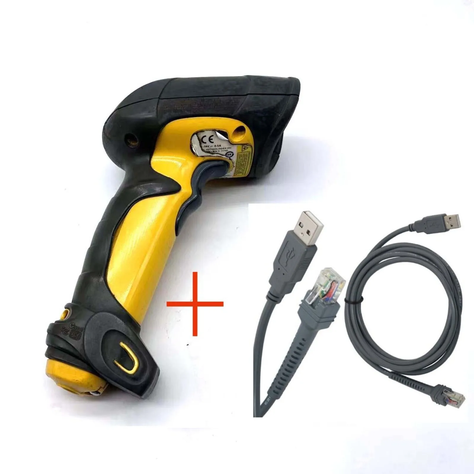 

USB-кабель расширенного диапазона, лазерный сканер штрих-кода для Motorola Symbol ER20005R LS3408-ER20005R LS3408