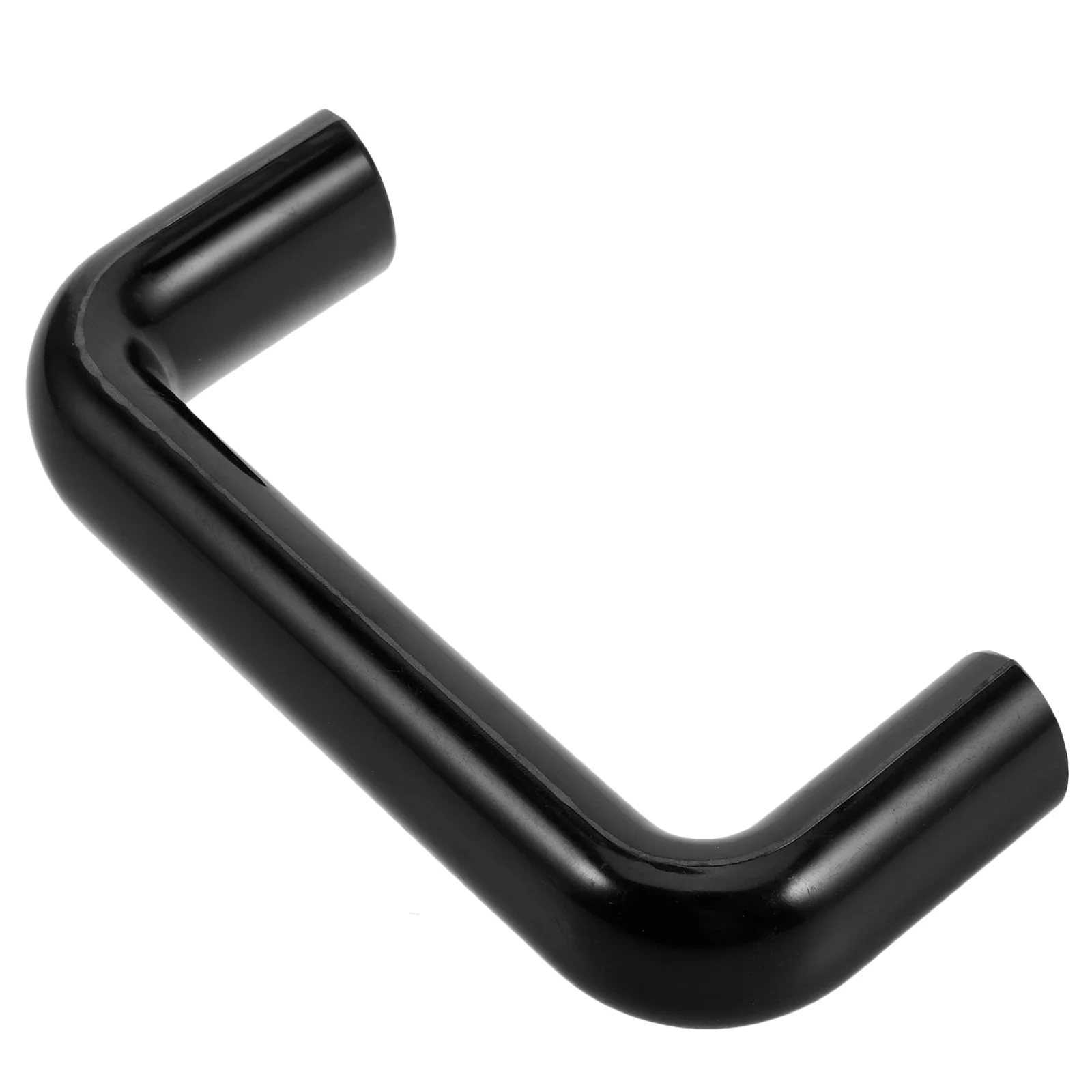 

U Shaped Bakelite Pull Handle Black Heavy Duty Replacement Oven Door Handle 120Mm Hole Centers Industrial Equipment Pull