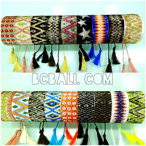 Pulsera de borlas con cuentas miyuki, pulsera de gran tamaño, todos los estilos, venta al por mayor, envío gratis