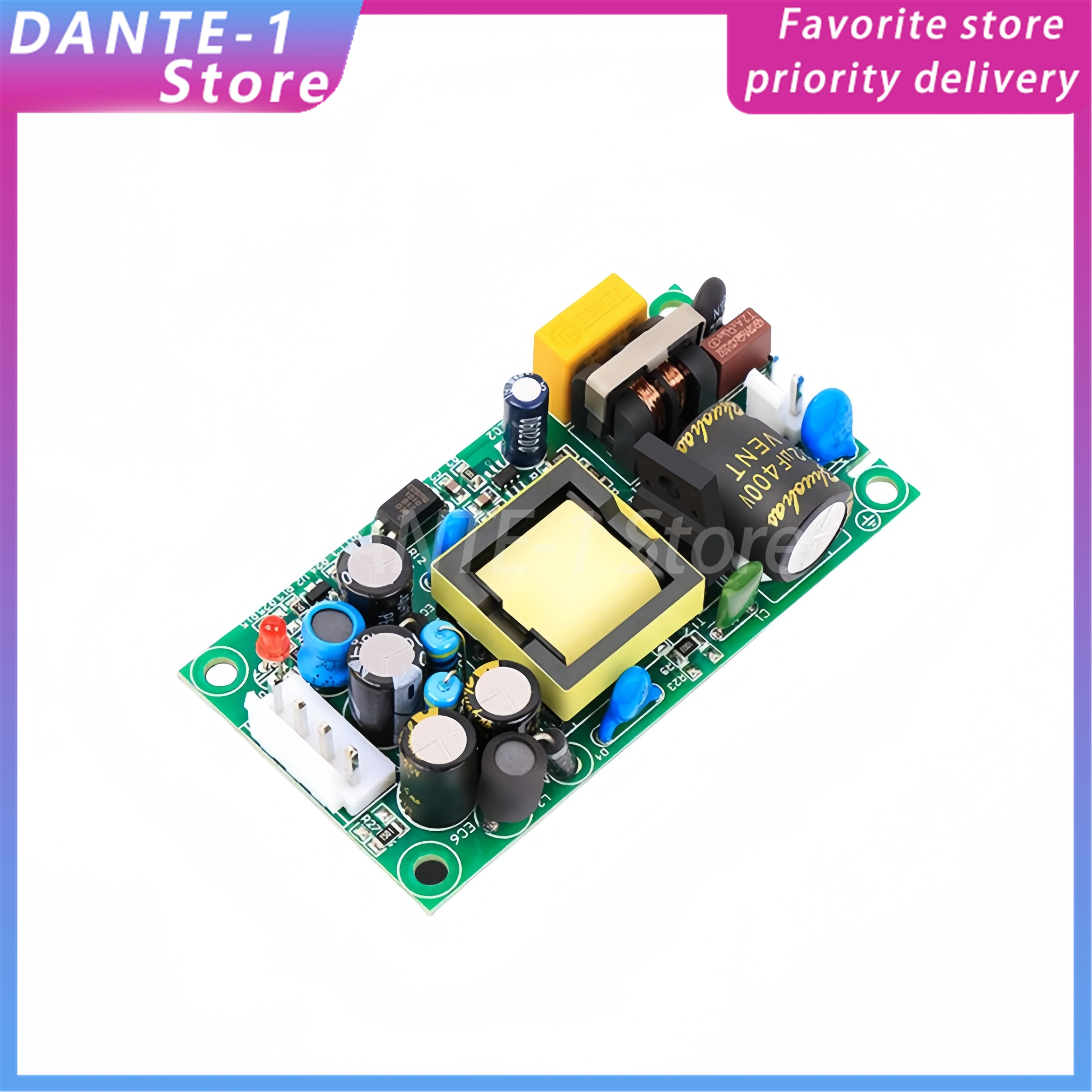 Módulo de placa de fuente de alimentación de 15W, interruptor de aislamiento de doble salida de doble canal de precisión