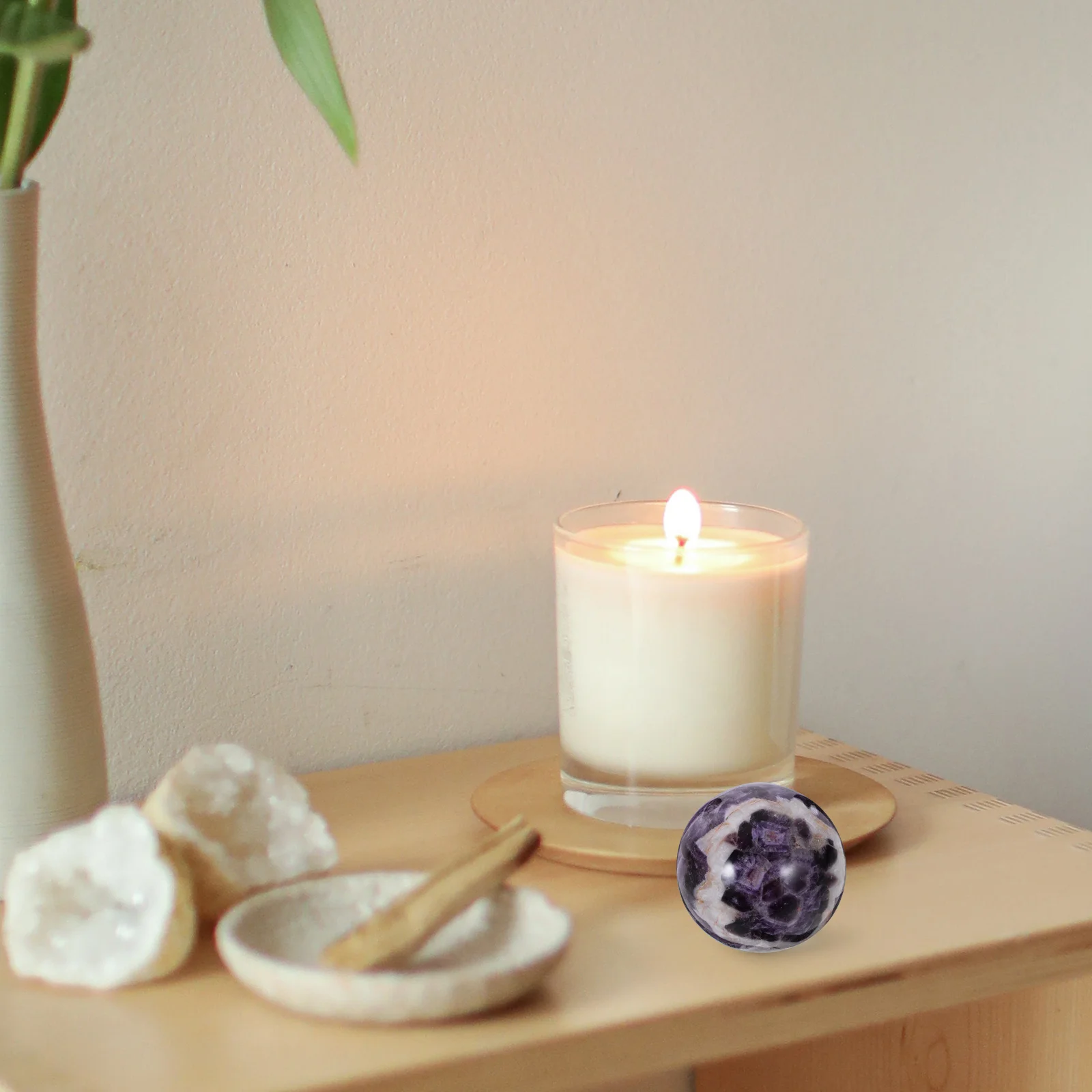 

Crystal Ball Ornaments Exquisite Desktop Decoration For Home Office Party Portable Creative Crystal Sphere Gift Mini