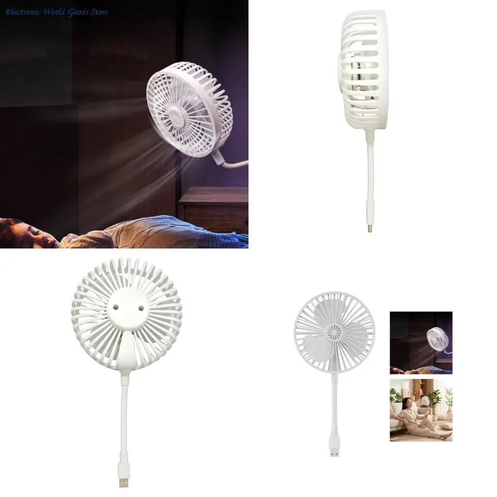 A3PD Mini Portable USB Fan for PC Computer Plug Quiet Cooling Small USB Fan Outdoor