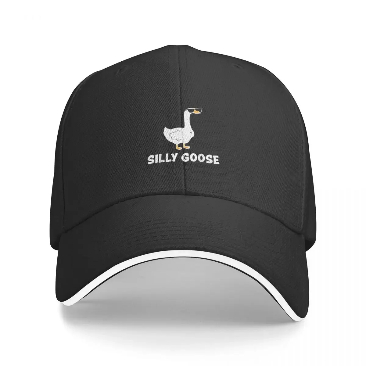 

Silly Goose Baseball Cap Snap Back Hat Sun Hat For Children Women's Golf Clothing Men's