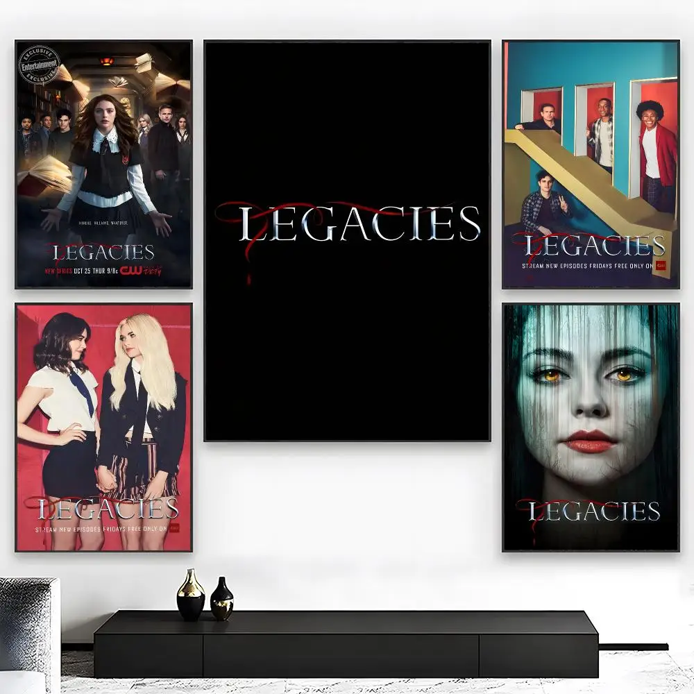 TV Show L-Legacies Poster Wall art print art suitable for living room bedroom bar parlor home decor gift
