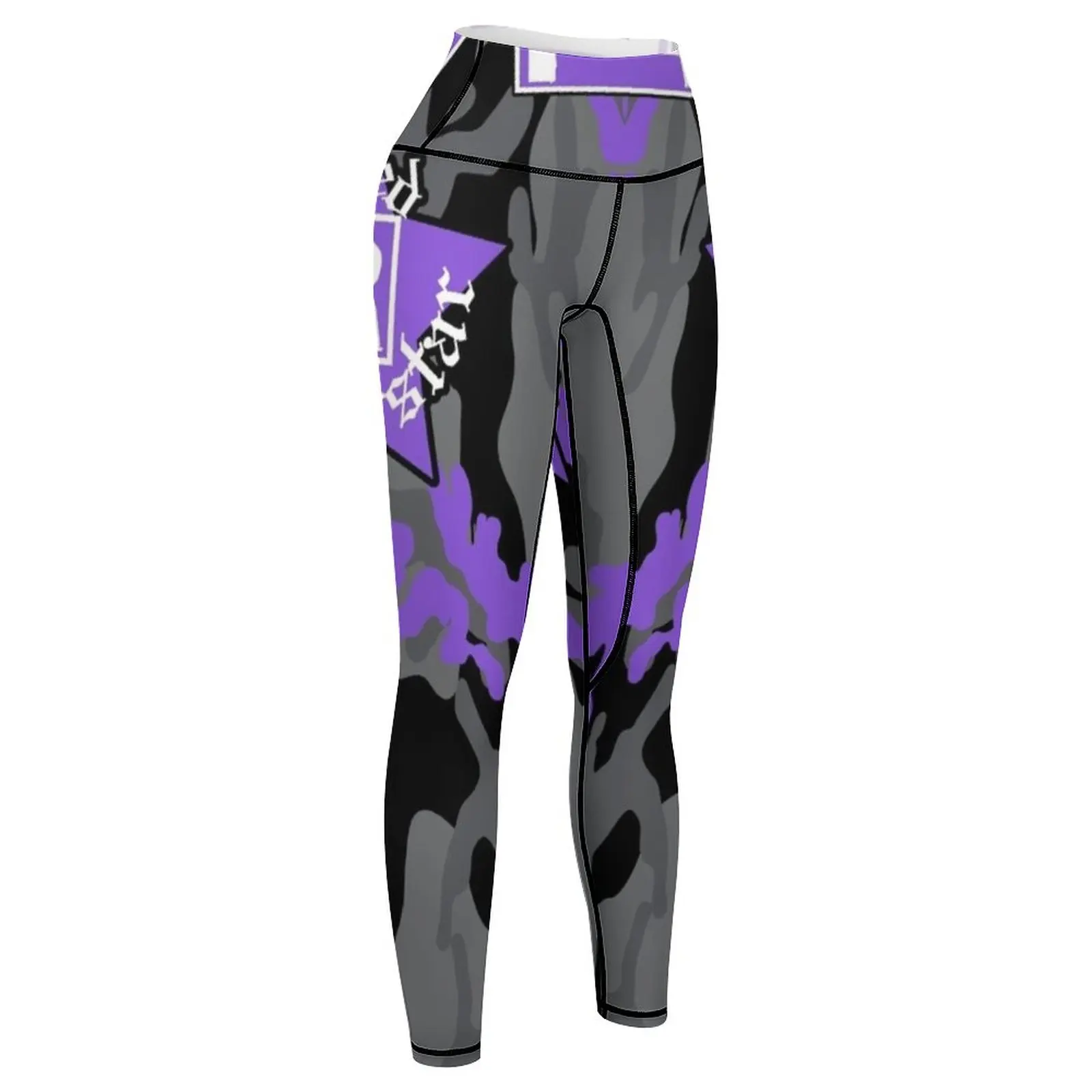 You Think You Know Me-Leggings de camuflaje Morado para mujer, mallas deportivas de tenis para mujer, Leggings push up