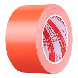 Orange heavy-duty pipeline tape, flexible, residue free, hand torn - batch value for repair suitable for indoor and outdoor use