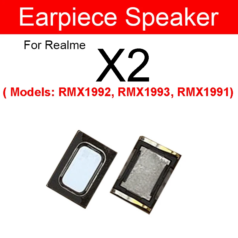 Earpiece Speaker For Realme X Lite XT X3 X2 Pro X7 Pro X50 X50M X50Pro 5G Q U1 Earphone Speaker Sound Receiver Flex Cable