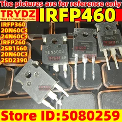 10pcs Original Used IRFP260N/M IRFP460/A/Z/LC 20N60C3 24N60C3 IRFP260N SPW20N60C3 SPW24N60C3 IRFP460PBF IRFP260NPBF Second-hand