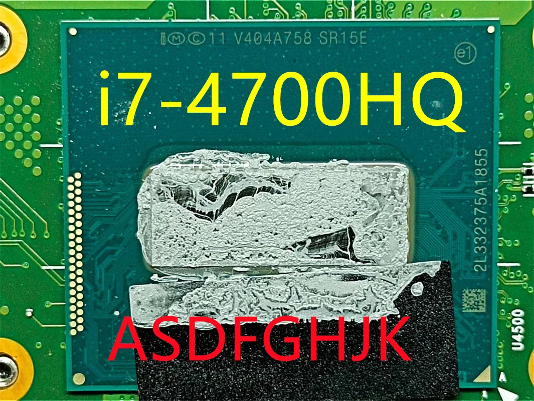 Suitable second-hand 6050A2640401 is applicable to S70T-B S75T-B PM notebook computer motherboard 6050A2640401-MB-A01 I7-4700HQ