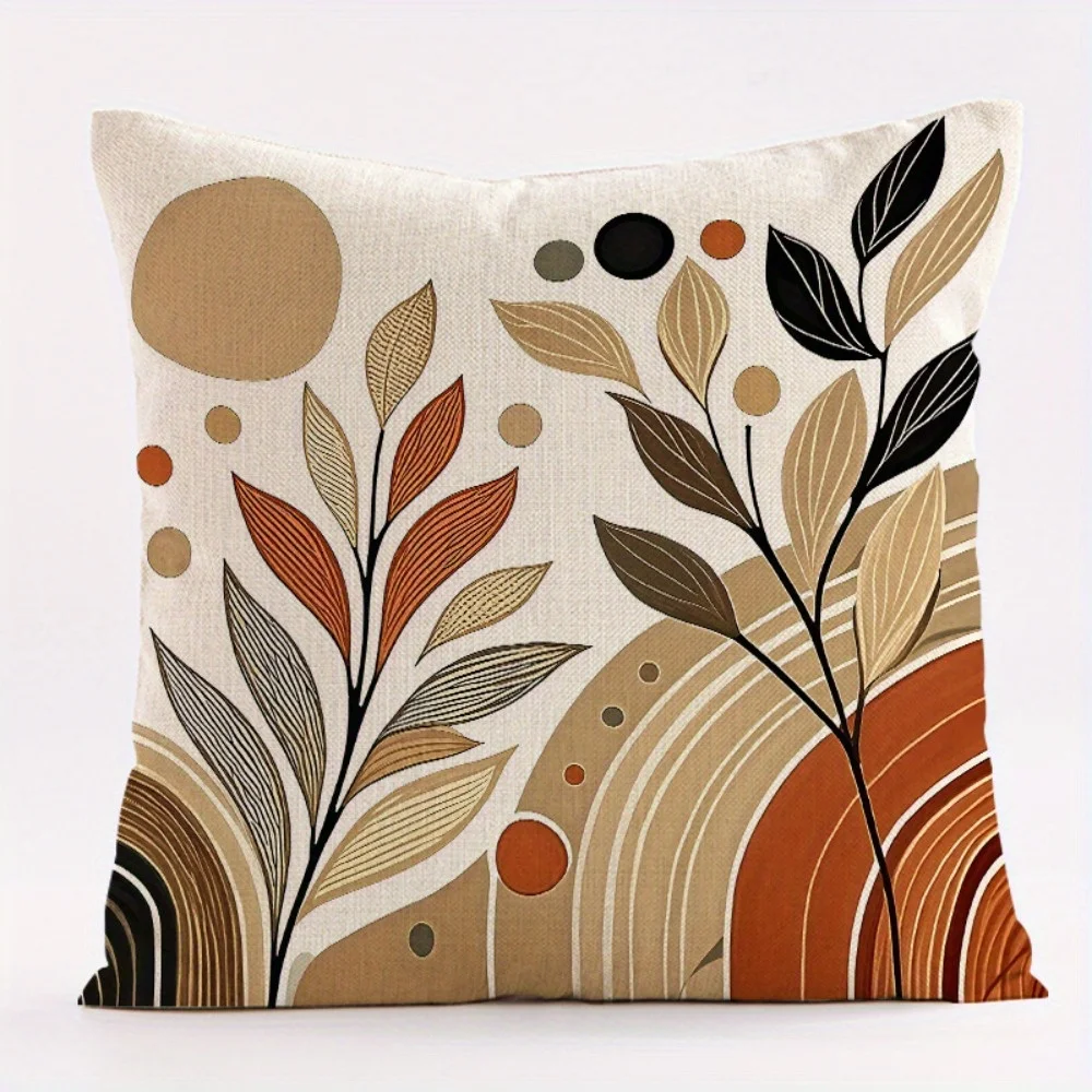 Mondrian-style geometric patterns Single-sided printing Short plush Suitable for living bedrooms sofas (excluding pillow cores)