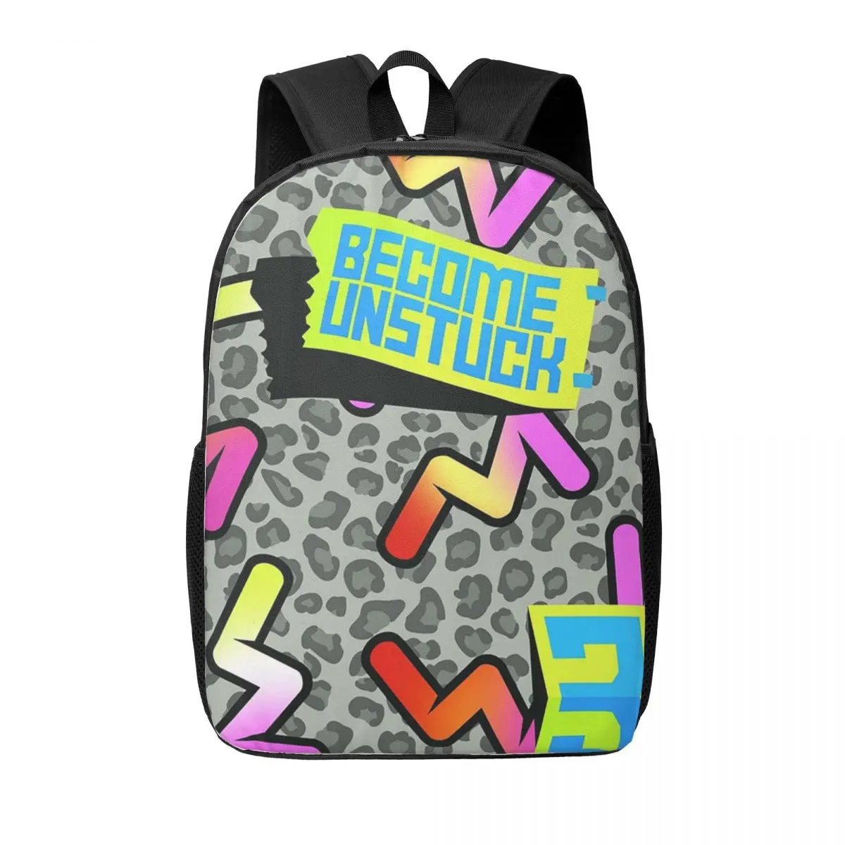 

Become Unstuck Woman Backpacks Boys Girls Bookbag Waterproof Students School Bags Portability Laptop Rucksack Shoulder Bag