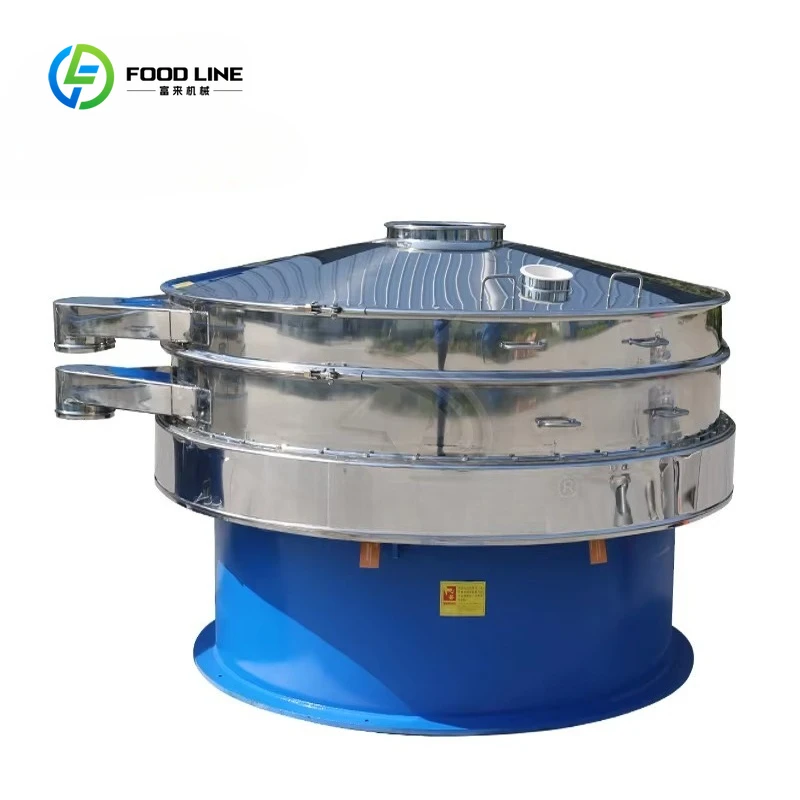 Rotary Vibrating Shaker Screen Industrial Sorter For Recycled Plastic 3D Printing Powder Separation