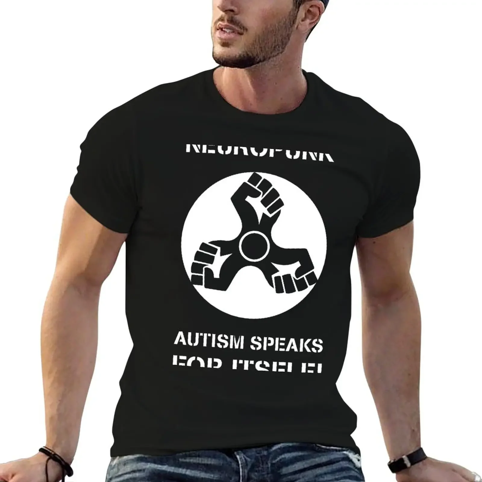 Neuropunk: Autism Speaks For Itself T-Shirt new gifts and t-shirts graphic shirts mens white t shirts