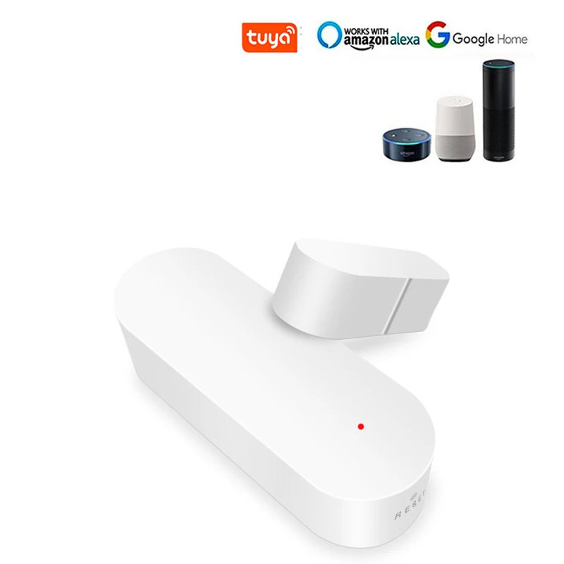 Tuya APP Afstandsbediening WIFI Smart Deurcontact Voor Home Security Alarmsysteem Deuralarm Sensor Windows Detector